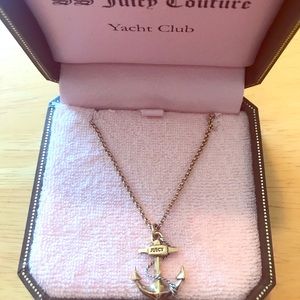 SS Juicy Couture Yacht Club Anchor Necklace